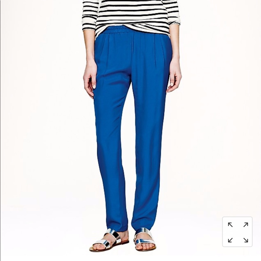 J.Crew pull on crepe pants